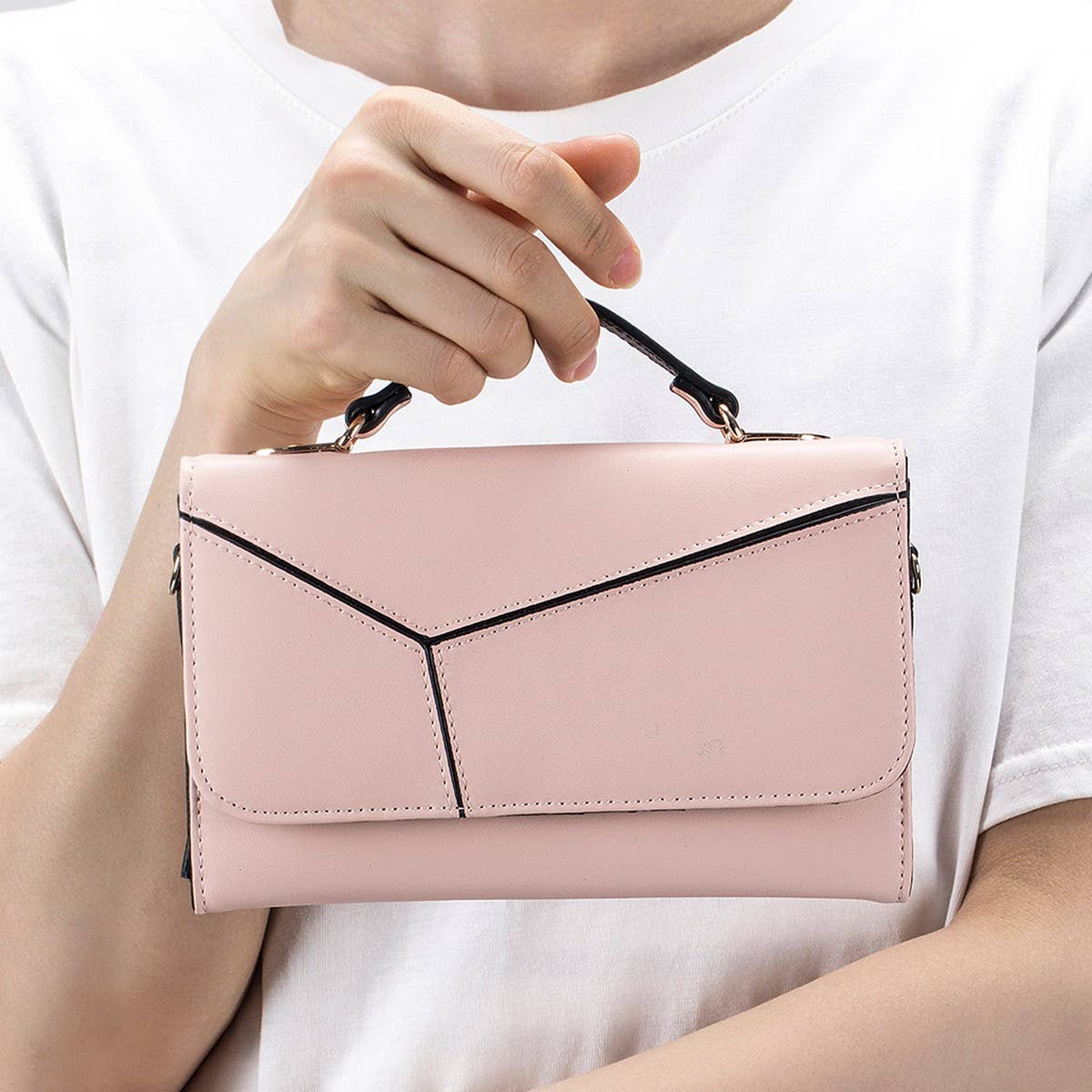 CASUAL SIMPLE LARGE CAPACITY CROSSBODY WALLET_CWAB3815