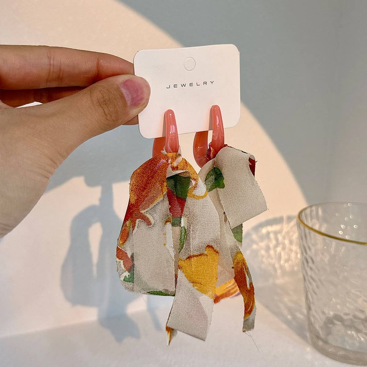 Boho Handmade Tassel Bow Earrings ??Long & Chic_CWMM6190