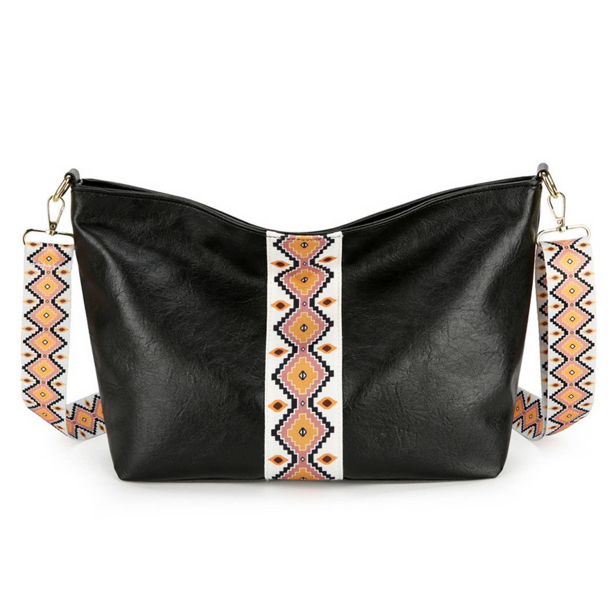 VINTAGE CASUAL RIBBON MESSENGER SHOULDER BAG_CWAB2701