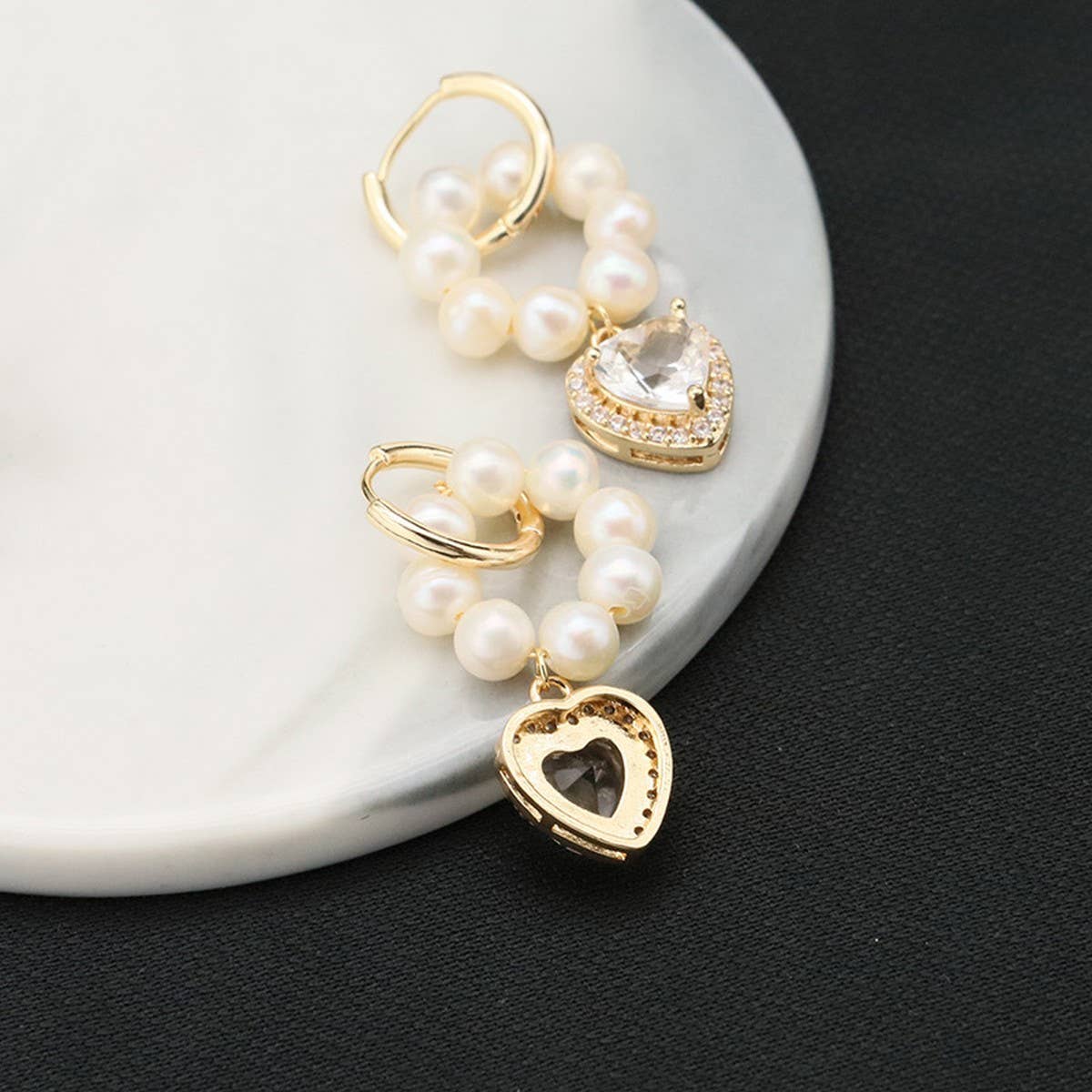 WOMEN'S LIGHT LUXURY NATURAL PEARL EARRINGS
