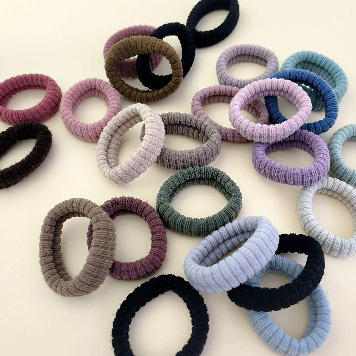 HIGH ELASTICITY SIMPLE PONYTAIL HAIR TIES_CWAHA1131