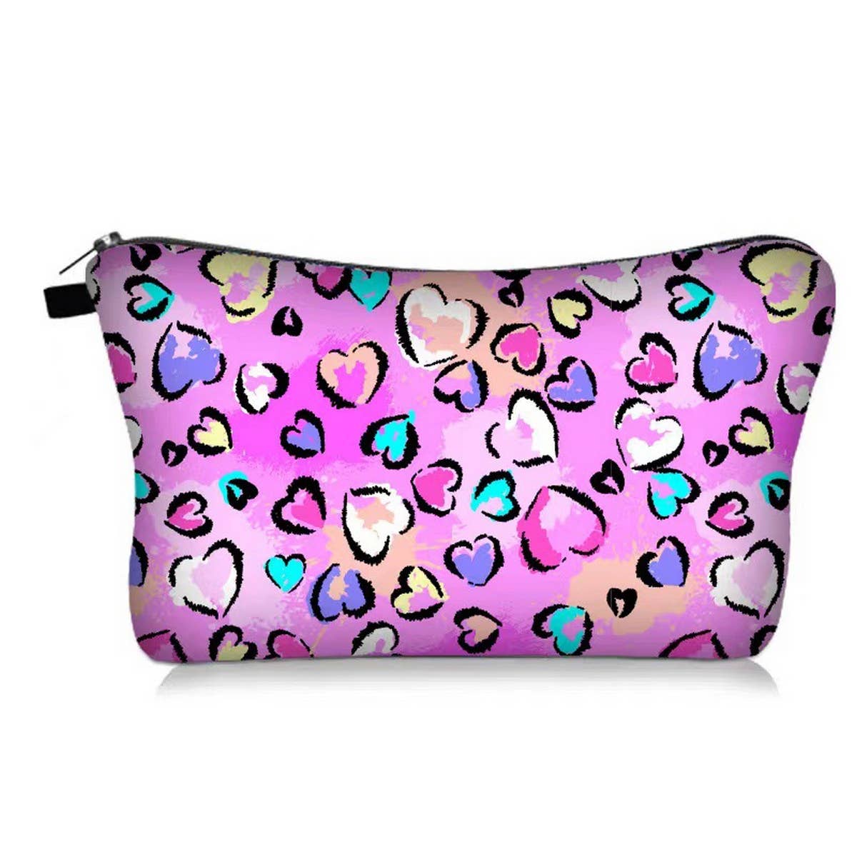 NEW LOVE LEOPARD PRINT COSMETIC BAG_CWAB2255