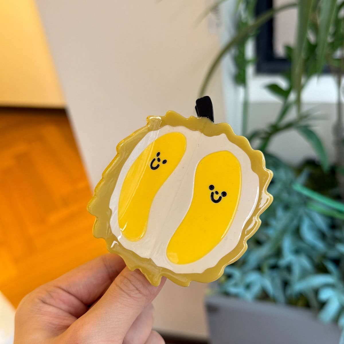 CWAHA4515_SIMPLE CARTOON FRUIT HAIR CLIP