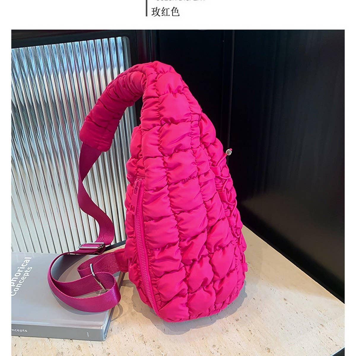 Trendy Puffy Cloud Bag  Large Shoulder Tote_CUAB00497