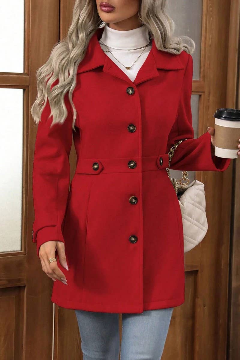 CWOCO00199_ELEGANT LAPEL WOOL BLEND OVERCOAT