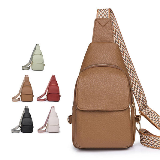 VERSATILE LARGE CAPACITY WIDE STRAP SHOULDER BAG_CWAB2735