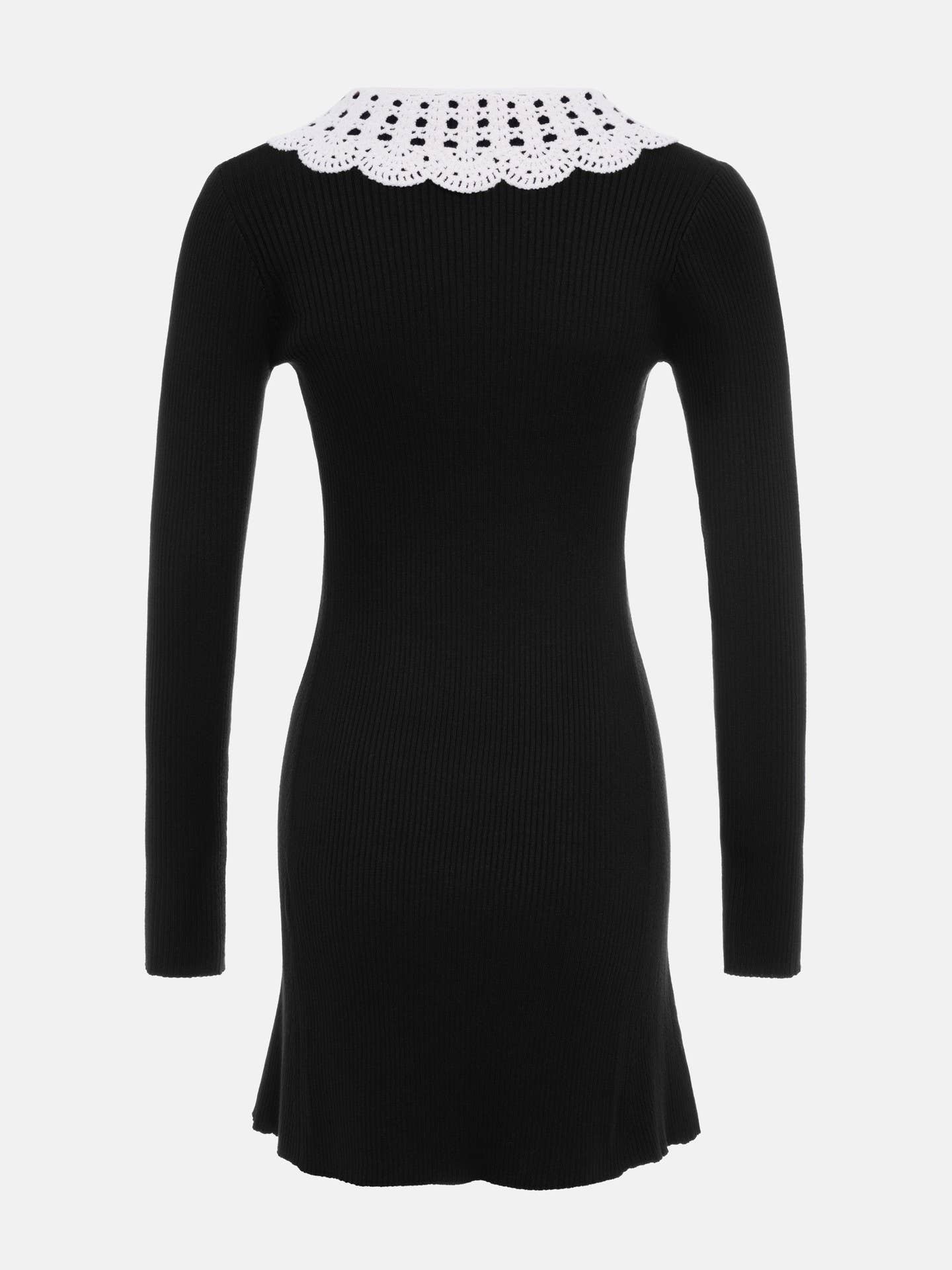 TEMPERAMENT SLIM HAIR WOVEN ZIPPER SHORT DRESS