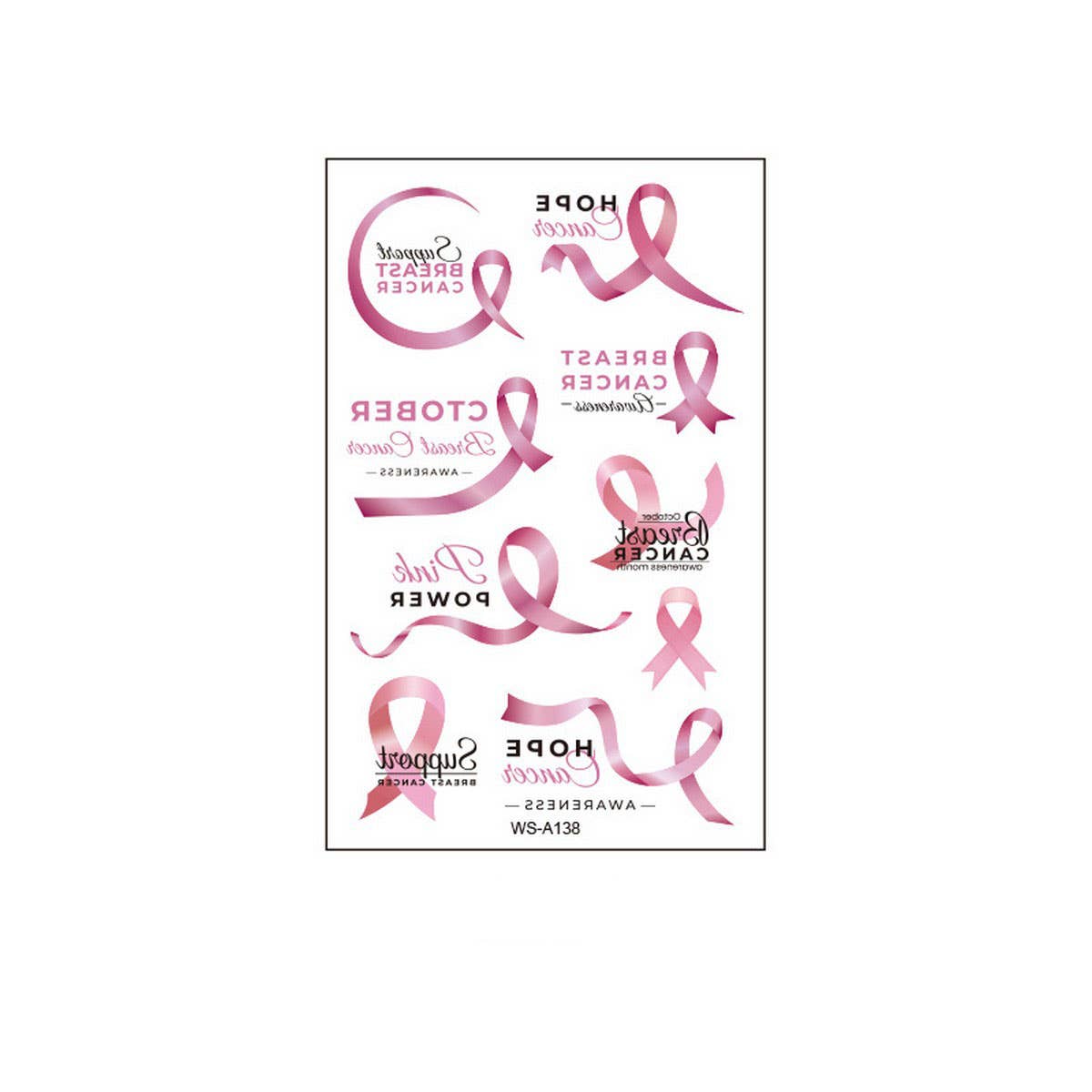 Pink Ribbon Tattoos ??Breast Cancer Awareness_CWMM8380