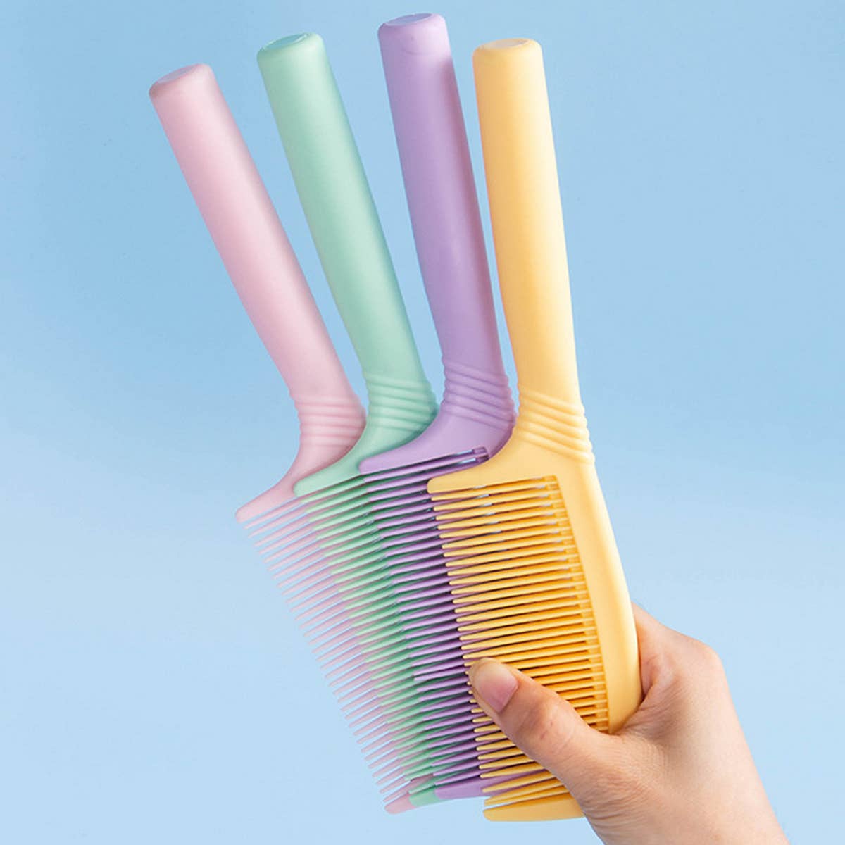 NEW MACARON COLOR MASSAGE COMB