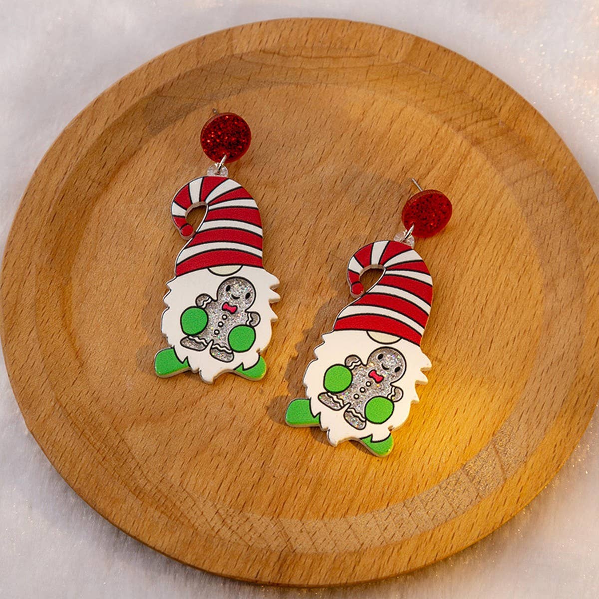 CHRISTMAS SIMPLE AND VERSATILE CARTOON EARRINGS