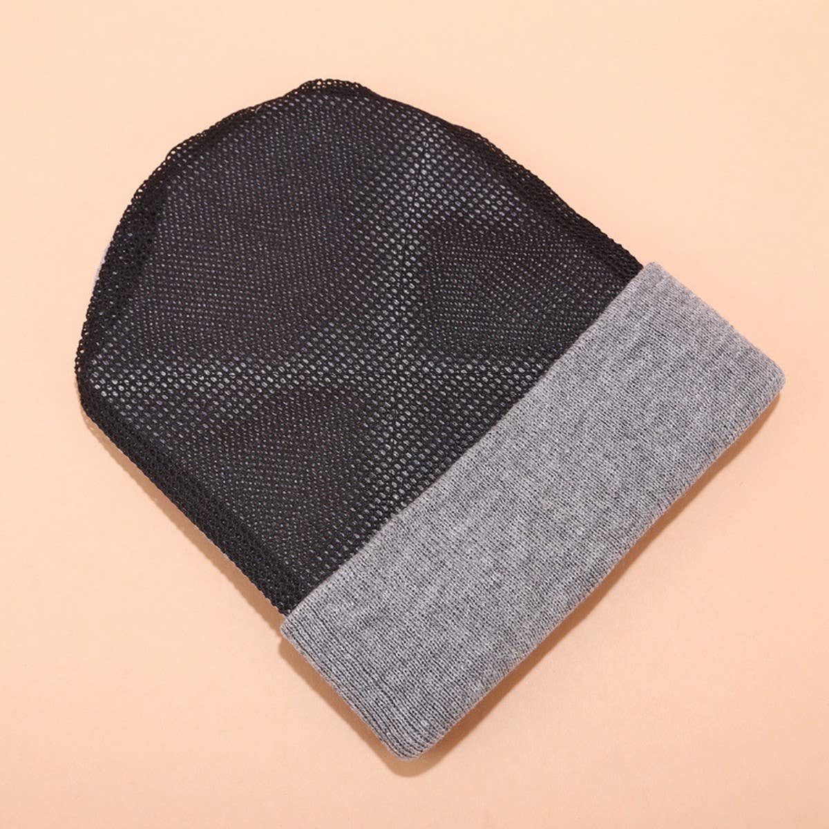 STREET DANCE PLUS WEAR-RESISTANT MESH KNITTED HAT_CWAH2126