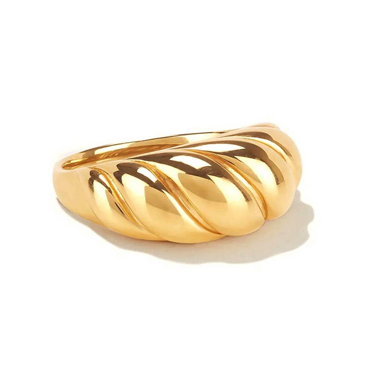 CROISSANT COOL RETRO SIMPLE RING
