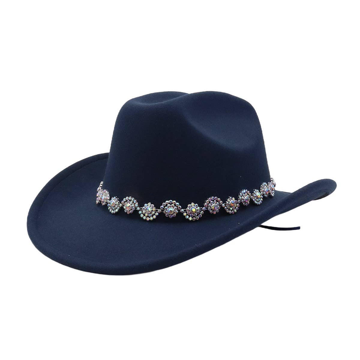 Men & Women Ethnic Style Polyester Cowboy Hat_CWAH04362