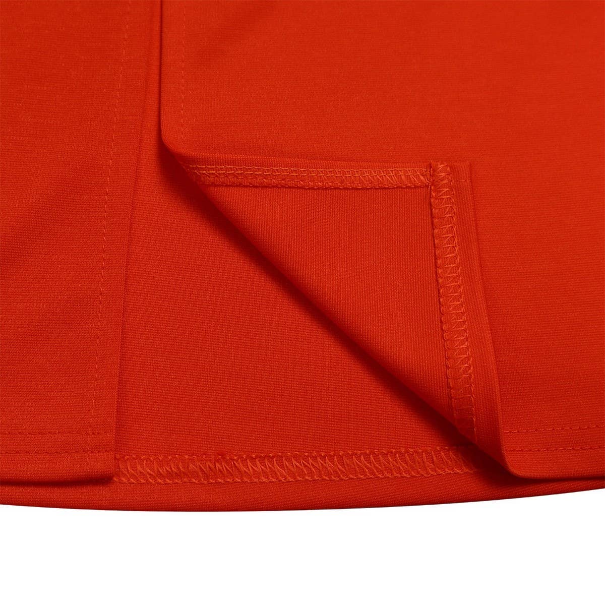 RUFFLED RETRO V-NECK HIP-HUGGING PENCIL DRESS