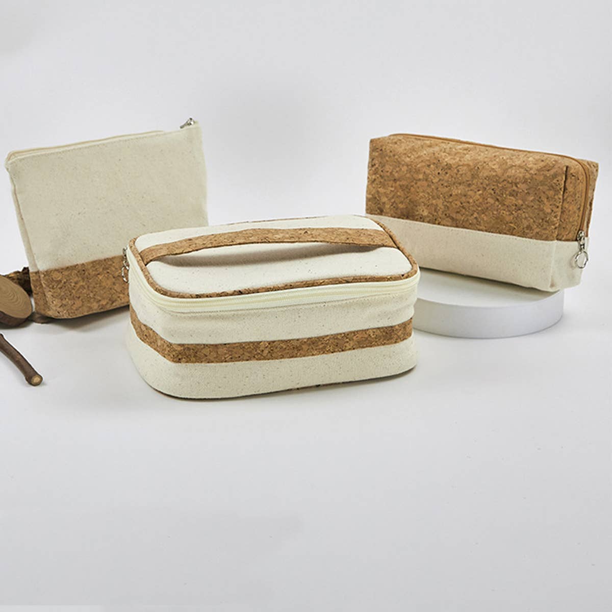 TRAVEL TOILETRIES STORAGE BAG SET MAKEUP BAG_CWAB1423