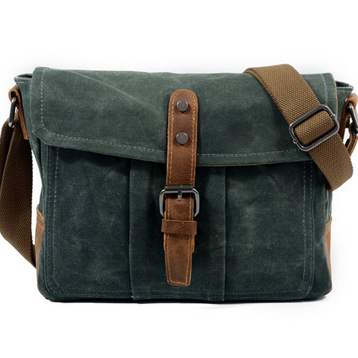 New Vintage Canvas Waterproof Satchel for Men_CWAB5558