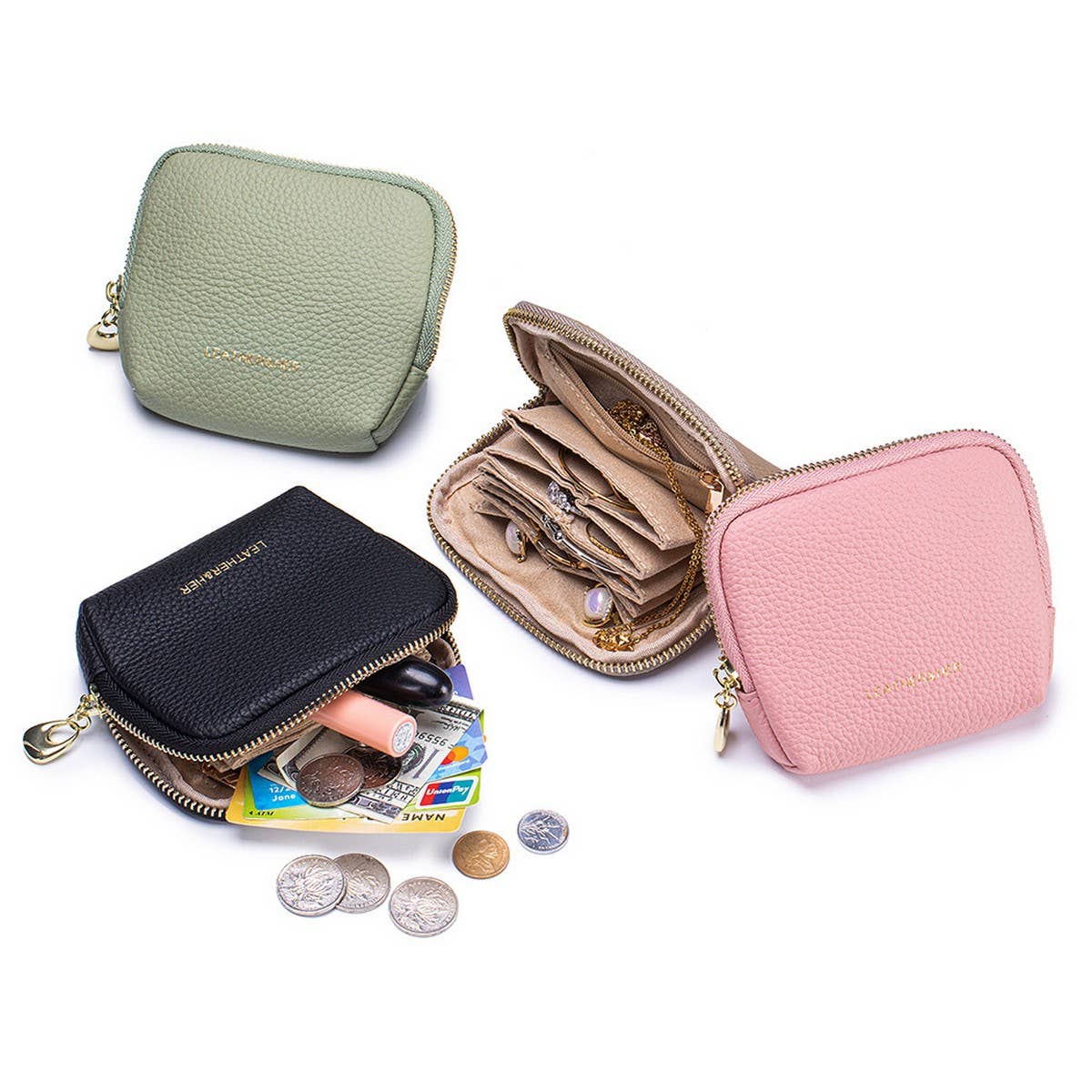 Portable Leather Jewelry Box for Women_CUAB00362