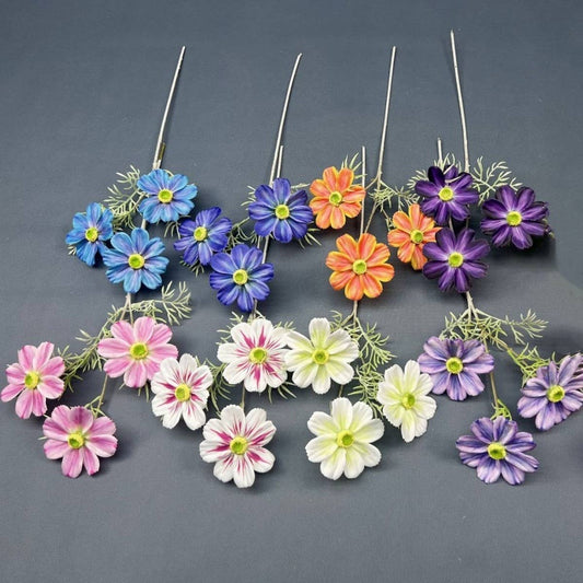 Artificial Cosmos Sunflower Silk Home Decor_CWMM6467