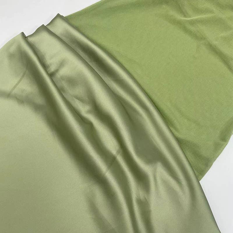 One-shoulder see-through mesh patchwork dress