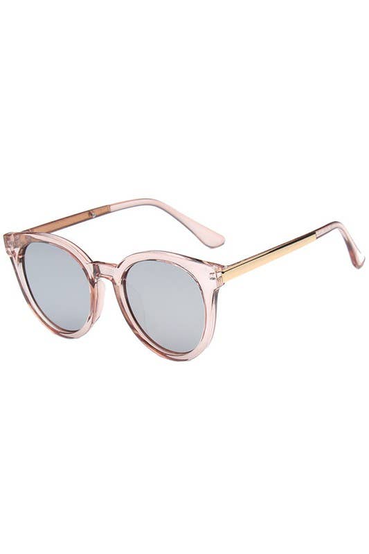 TRENDY FASHION ROUNDED SUNGLASSES