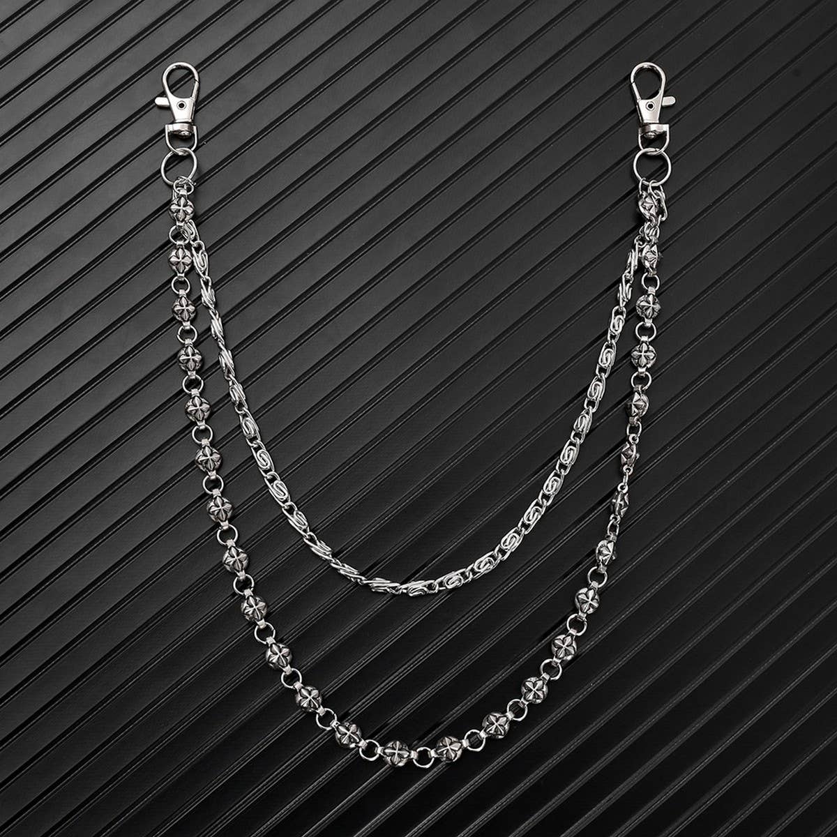 PERSONALIZED PUNK STYLE DOUBLE-LAYER TROUSER CHAIN_CWMM4884