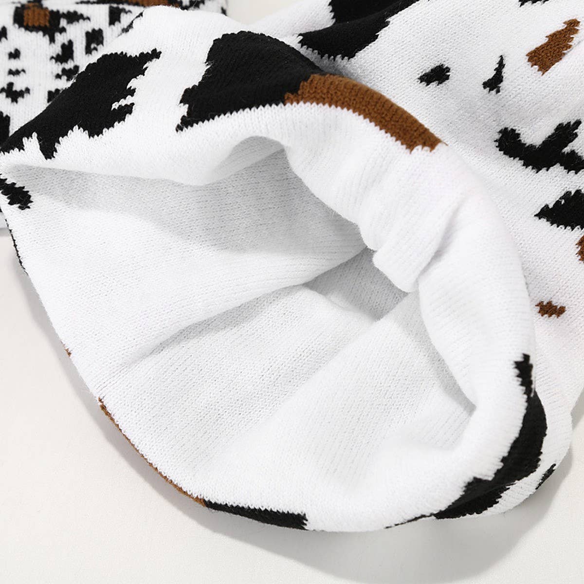 KOREAN STYLE EMBROIDERED LETTER KNITTED HAT_CWAH2119