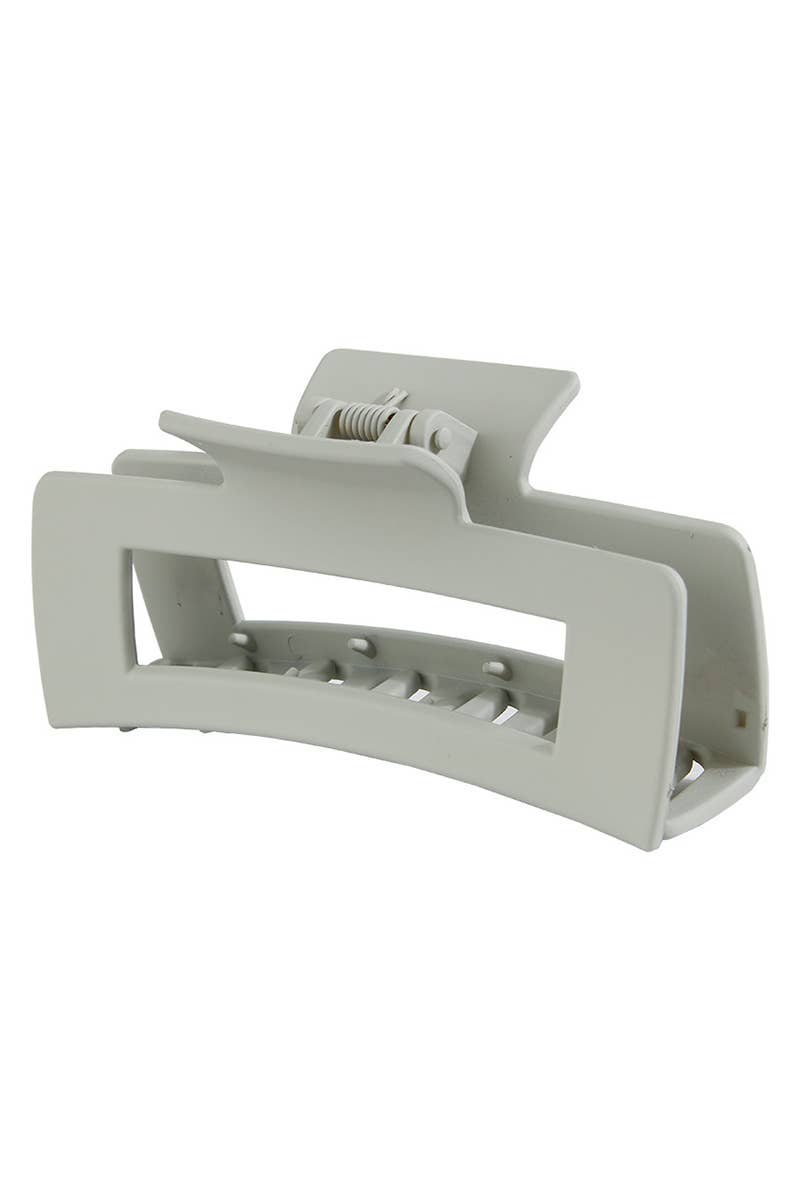 4.1 Inch Matte PS Plastic Hair Claw Clip, Wholesal_CWAHA0091