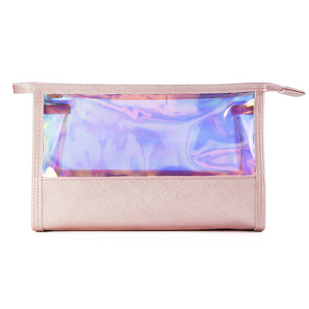 SPLICING LASER PORTABLE TRANSPARENT COSMETIC BAG_CWAB1085