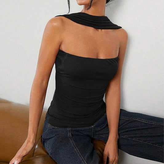 Unique anti-hanging neck slimming trend chest