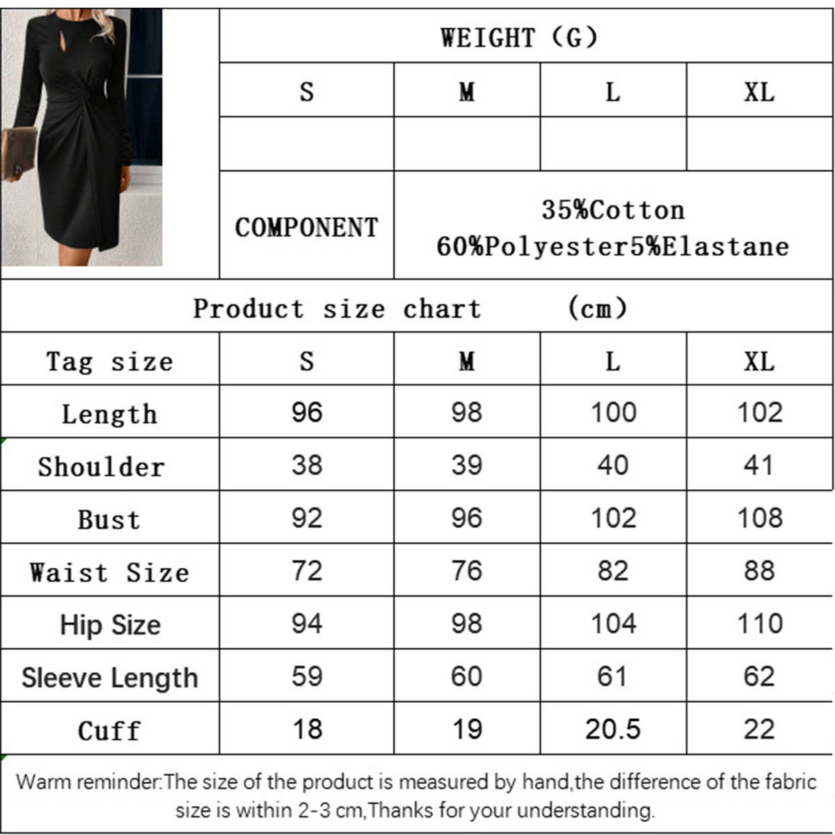 Mid-waist pleated solid color mid-length dress