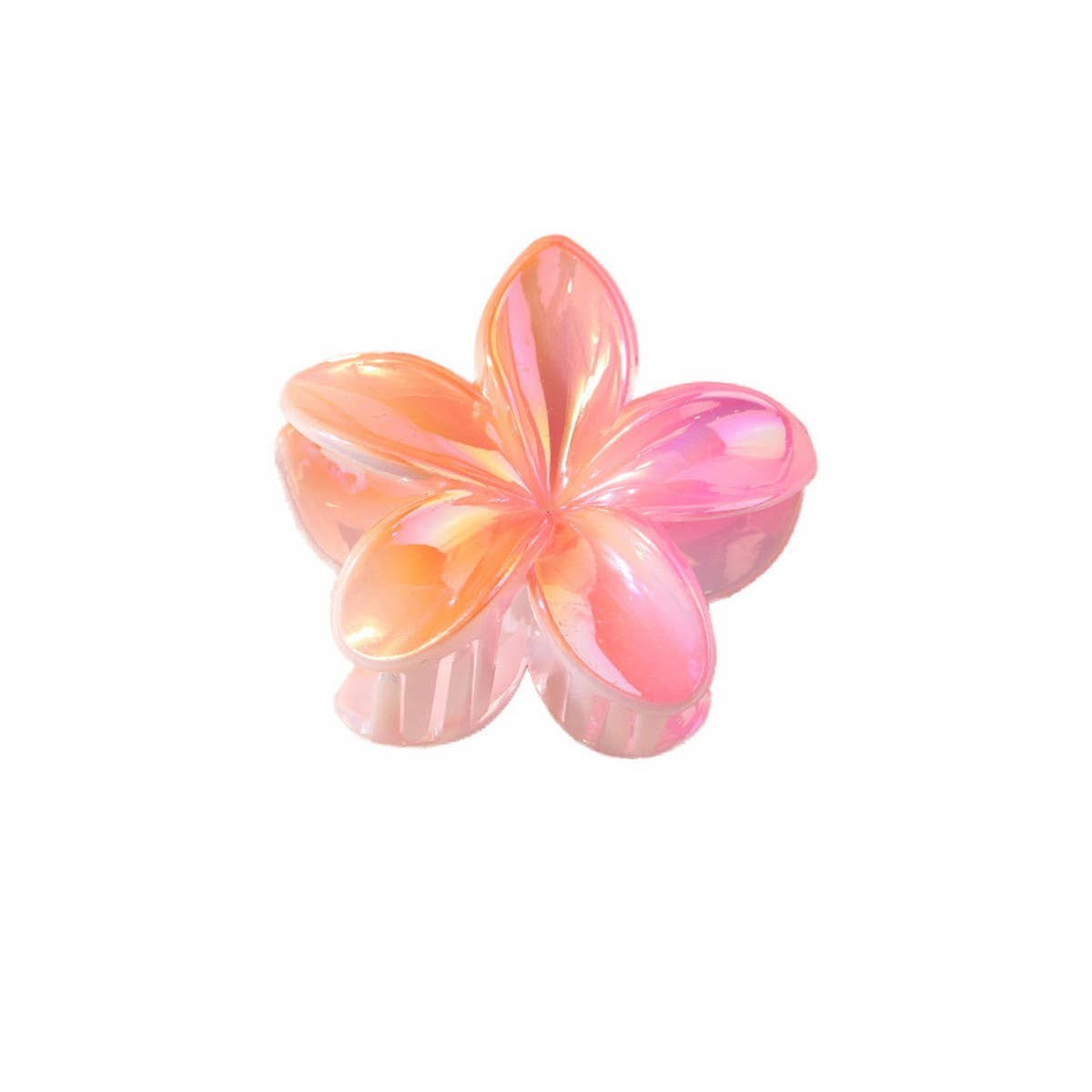 Egg Flower Gradient Hair Claw ? Stylish & Elegant