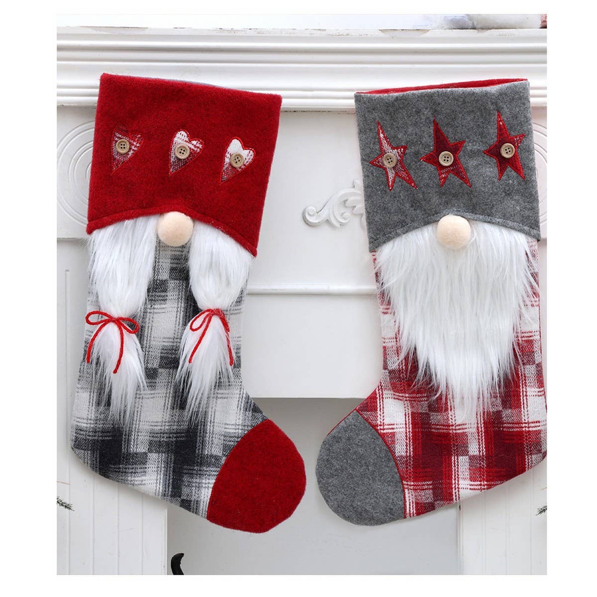 CWMS0924_Christmas Socks Rudolph Gift Goodie Bag