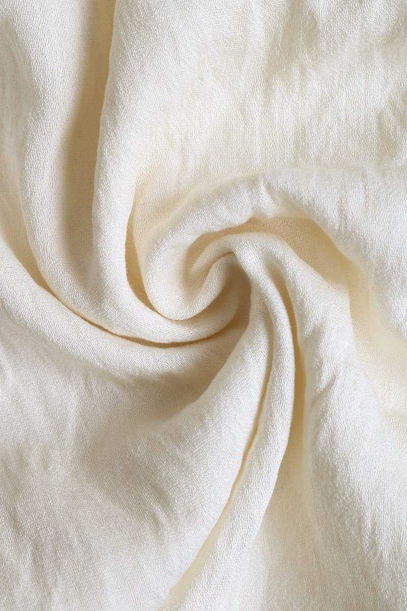 CWBLS0498_WHITE HIGH WAIST A-LINE FLARED LONG SKIRT