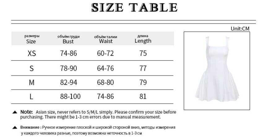 CWDSD6720_SOLID SQUARE NECK FITTED A-LINE TANK DRESS