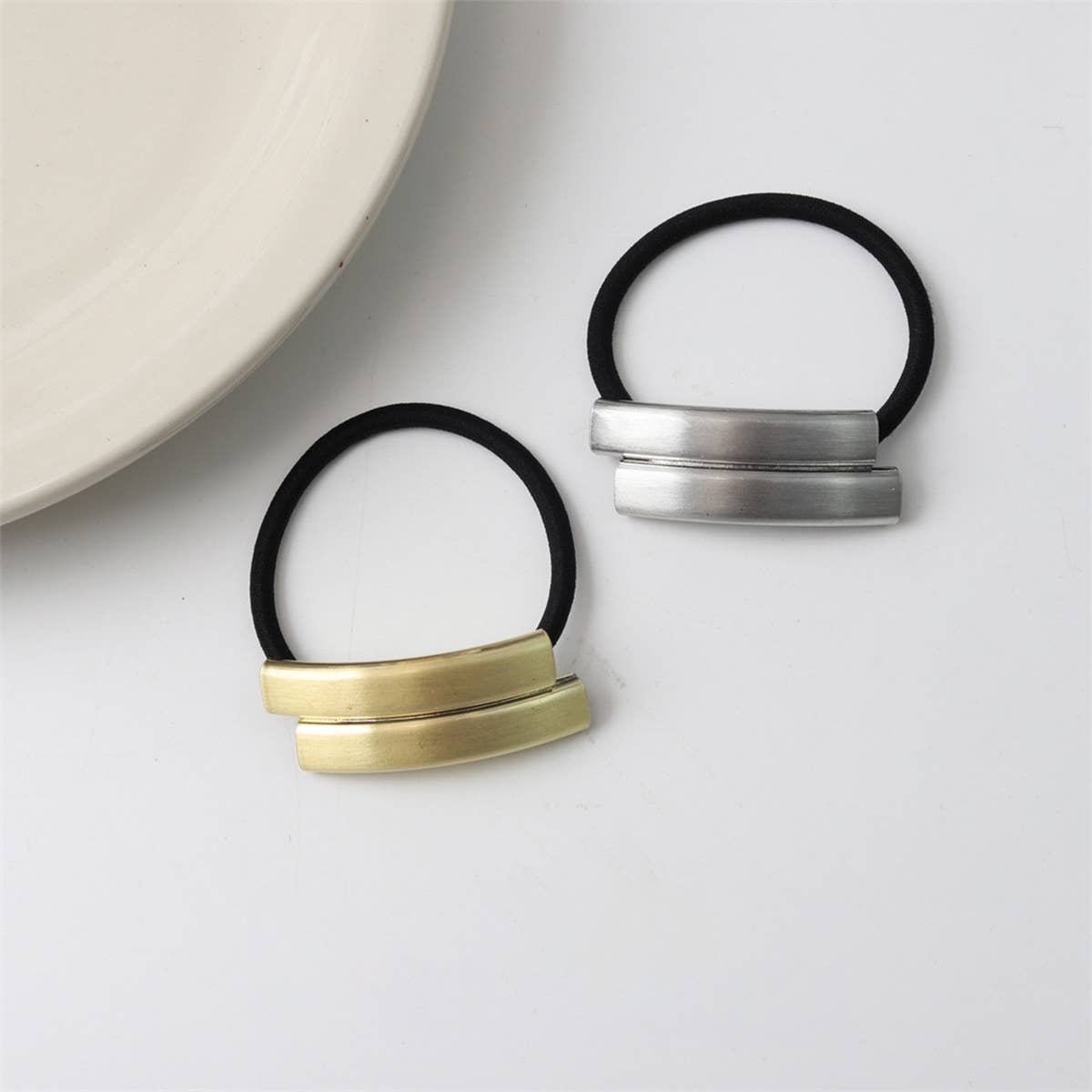 DURABLE SIMPLE ROUND TUBE HAIR SCRUNCHIES