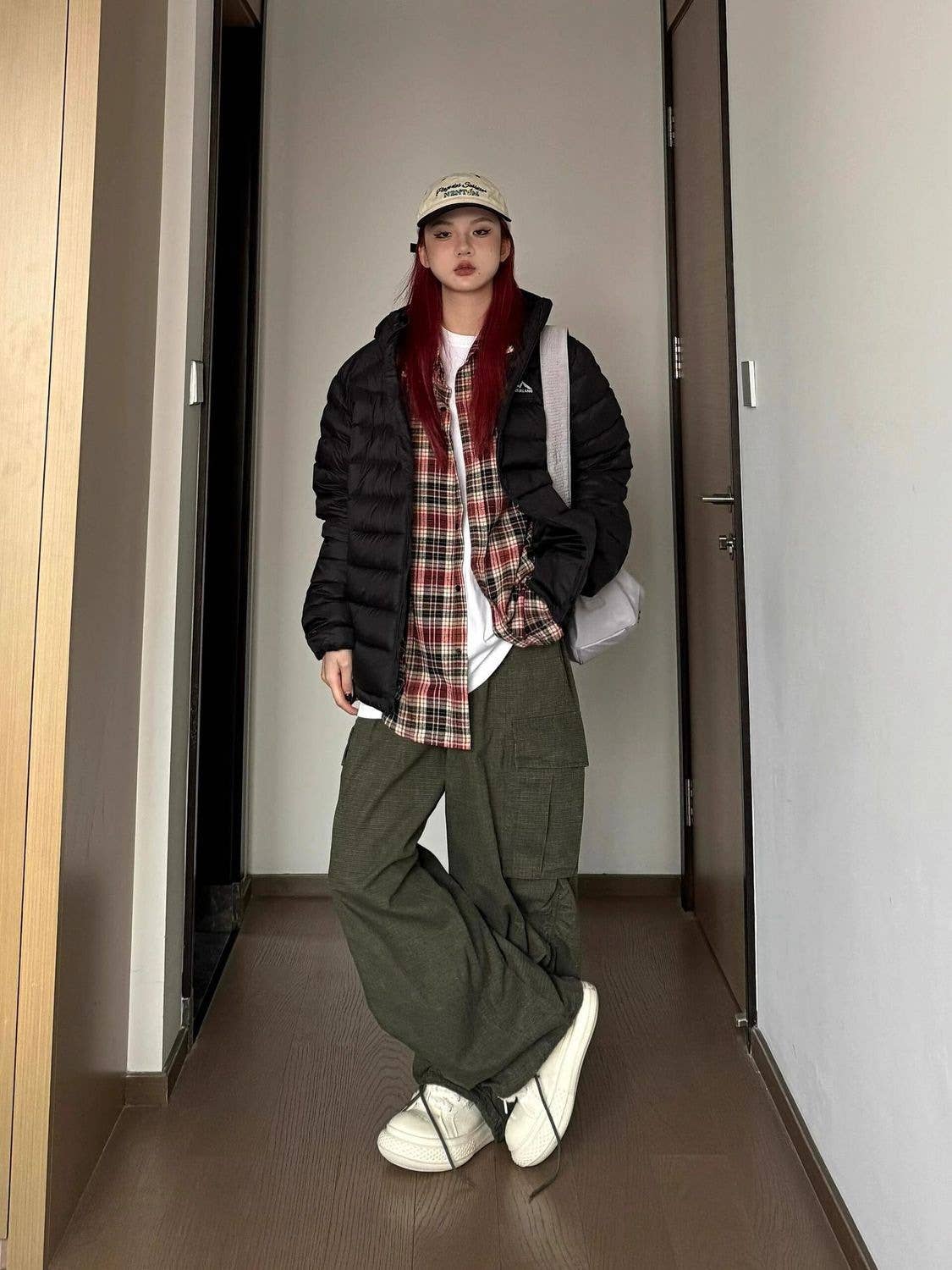 Light and thin warm cotton-padded jacket