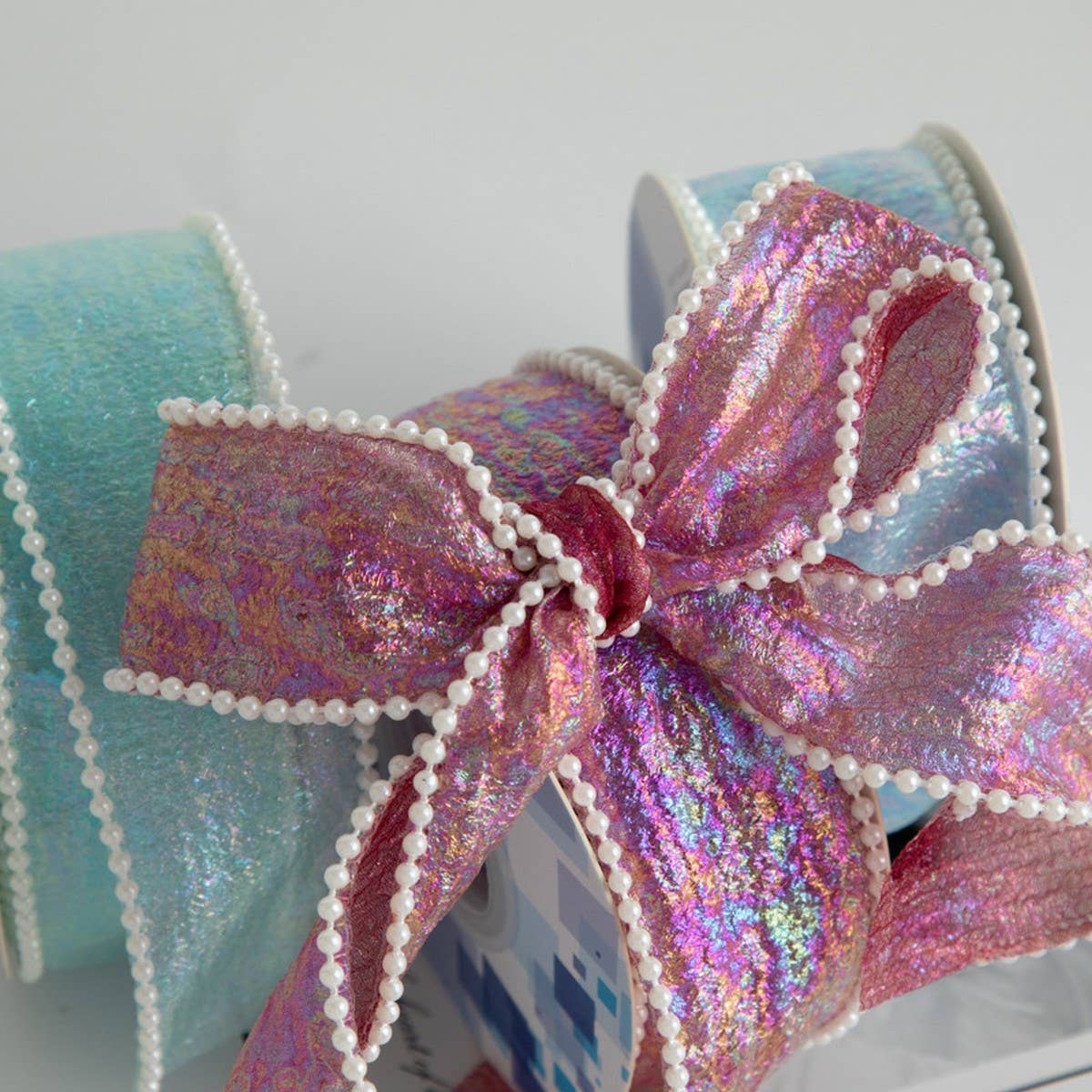 COLORFUL FISHTAIL FLOWER GIFT DIY RIBBON