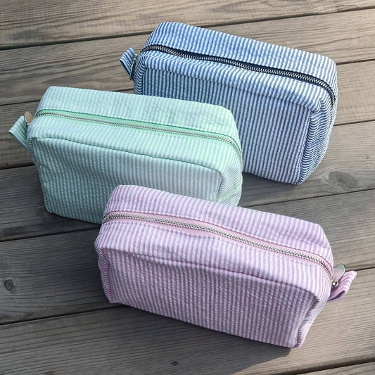 STRIPED WASH BAG TRAVEL WATERPROOF STORAGE BAG_CWAB1395