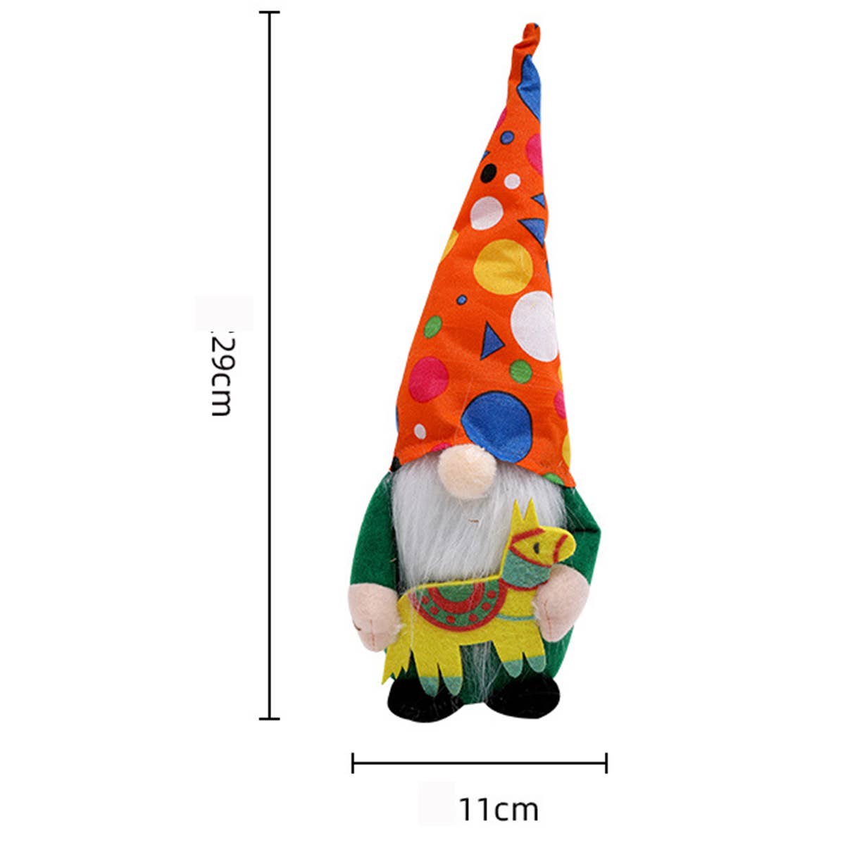 CWMM9485_CARNIVAL DECORATION DWARF FACELESS DOLL ORNAMENTS