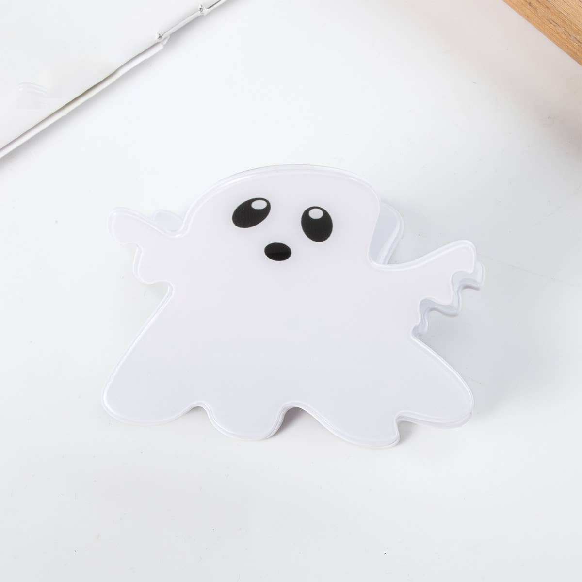 Halloween Ghost Hair Claw, Back Bun Spooky Clip_CWAHA1456