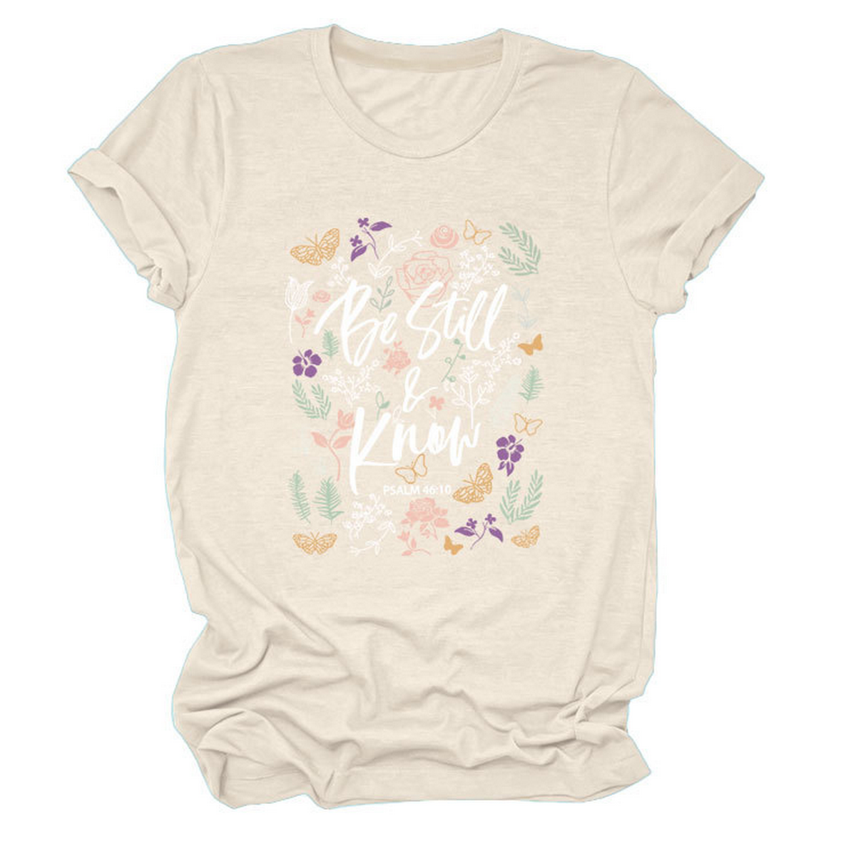 Women??¢s Faith Tee, Be Still and Know_CWTTS1480