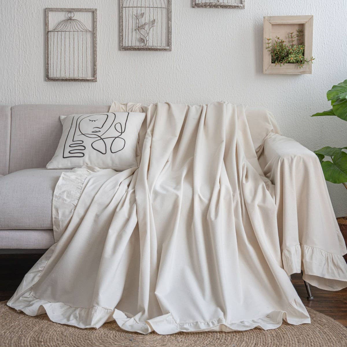 MULTIFUNCTIONAL RETRO SOFA THROW