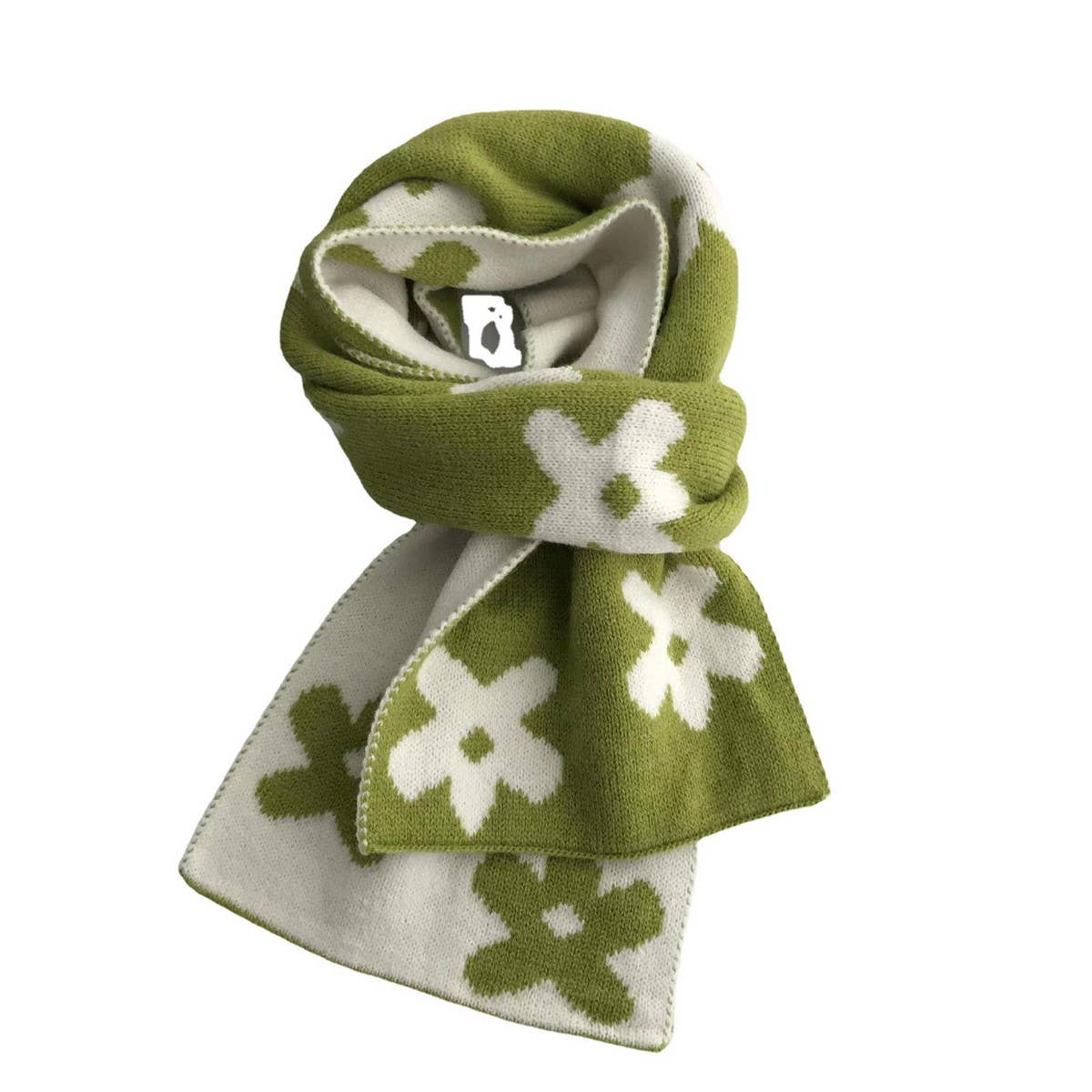 AUTUMN AND WINTER FLORAL PATTERN WARM SCARF_CWASC1246