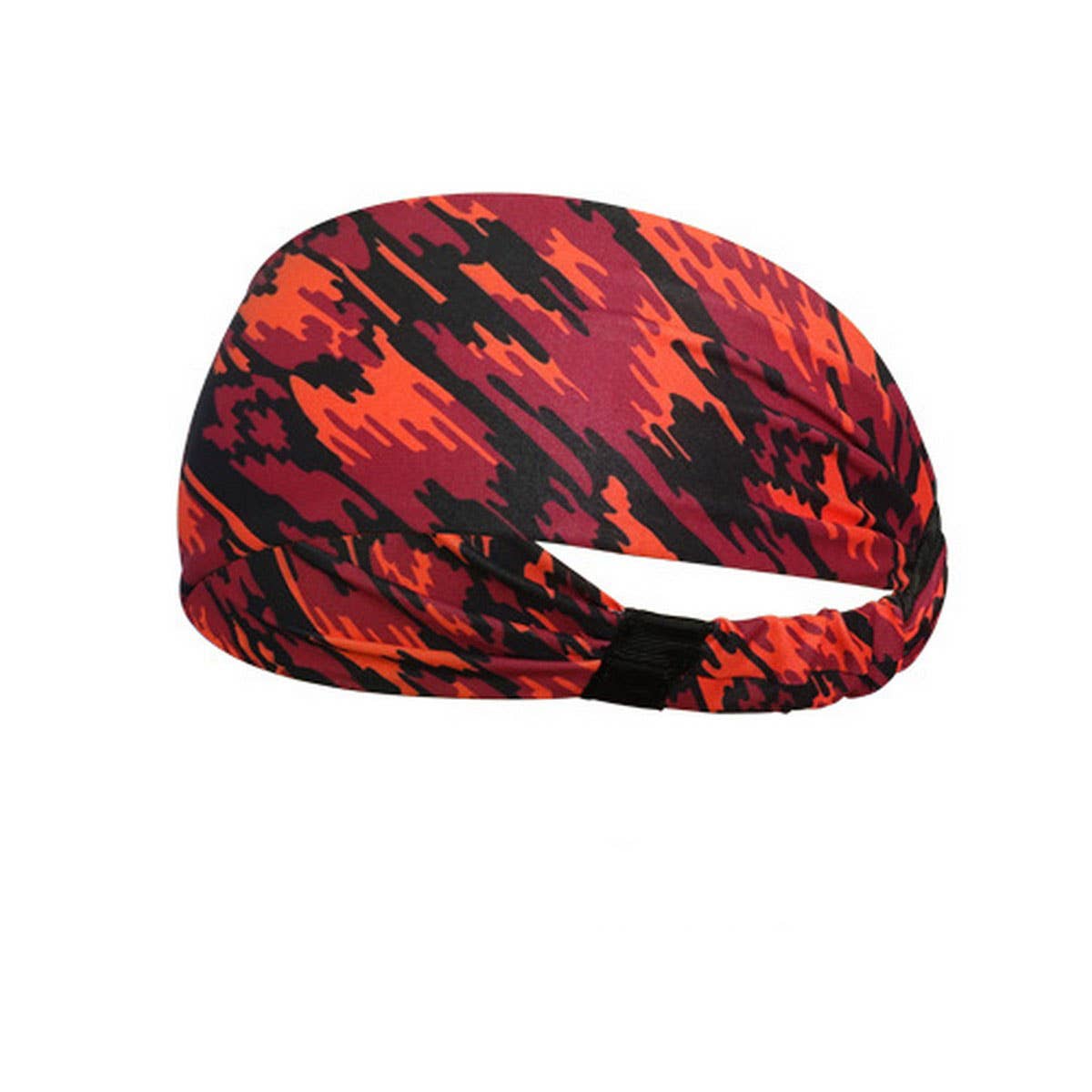 Wide Printed Sports Headband for Yoga & Workouts