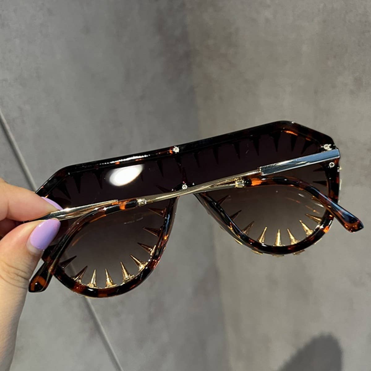 PERSONALIZED PUNK ONE-PIECE FUNNY SUNGLASSES_CWASG0757