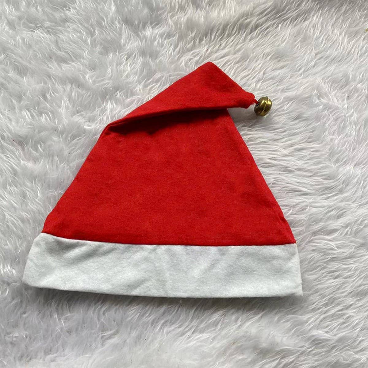 CWAH0741_Christmas Non-Woven Fabrics Bell Santa Hat
