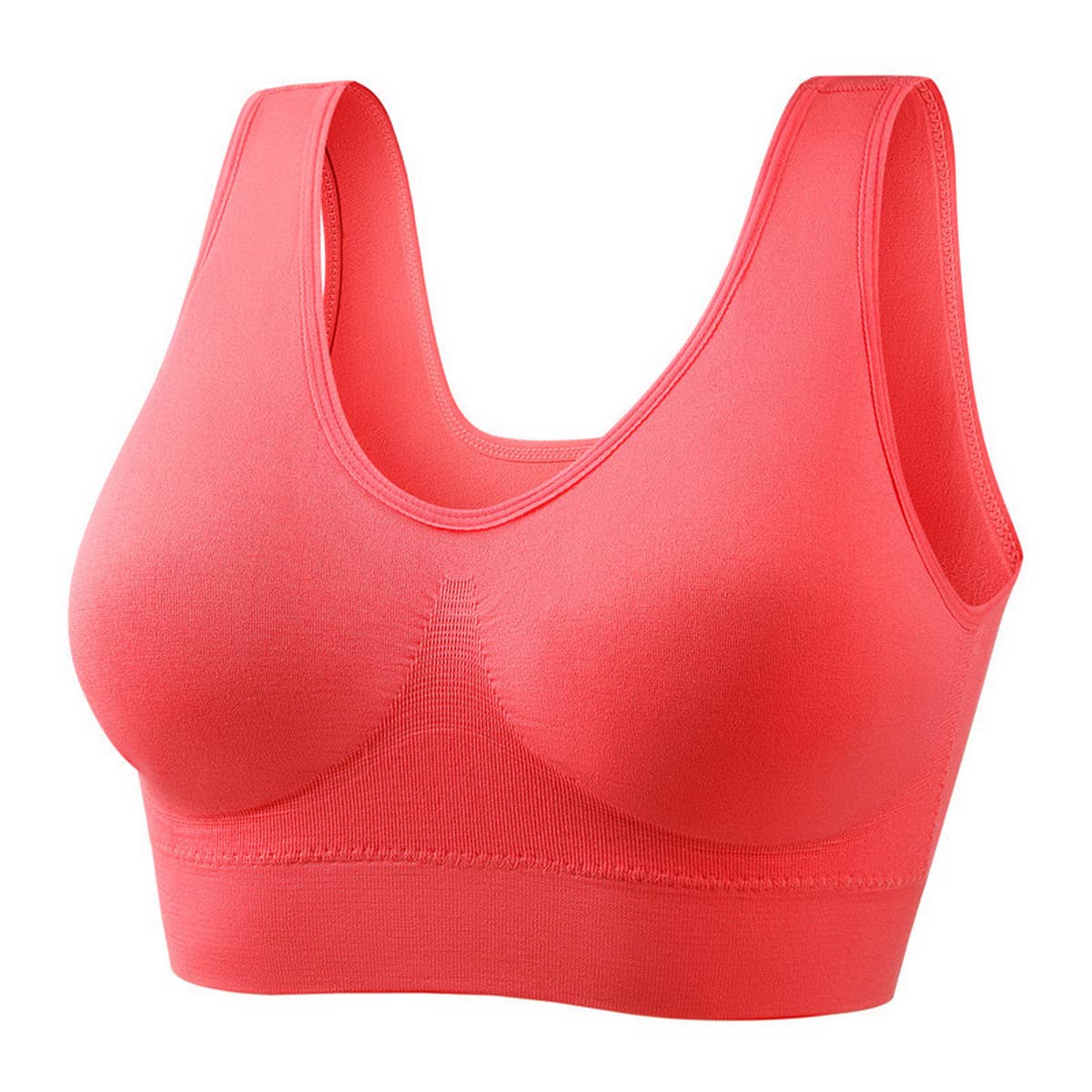 PLUS SIZE ZERO-RESTRICTION SPORTS BRA_CWMU0302