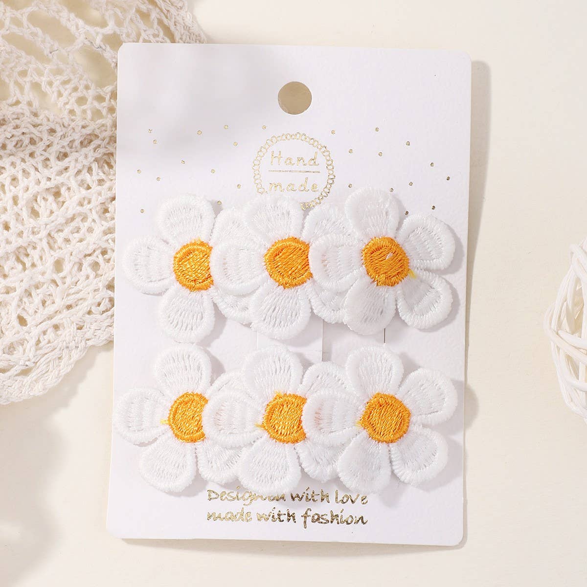 Baby Fabric Bow BB Clip Set ??Gentle on Hair_CWAHA6713