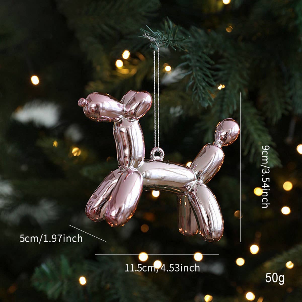 CWMM10401_PINK CARTOON CHRISTMAS TREE HANGING ORNAMENTS