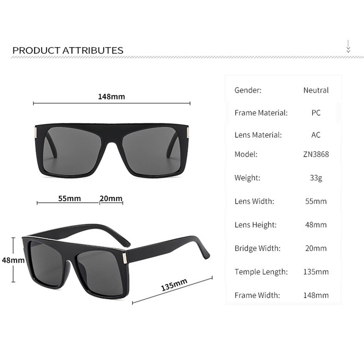 2024 NEW CASUAL TREND MEN'S SUNGLASSES_CWASG0516